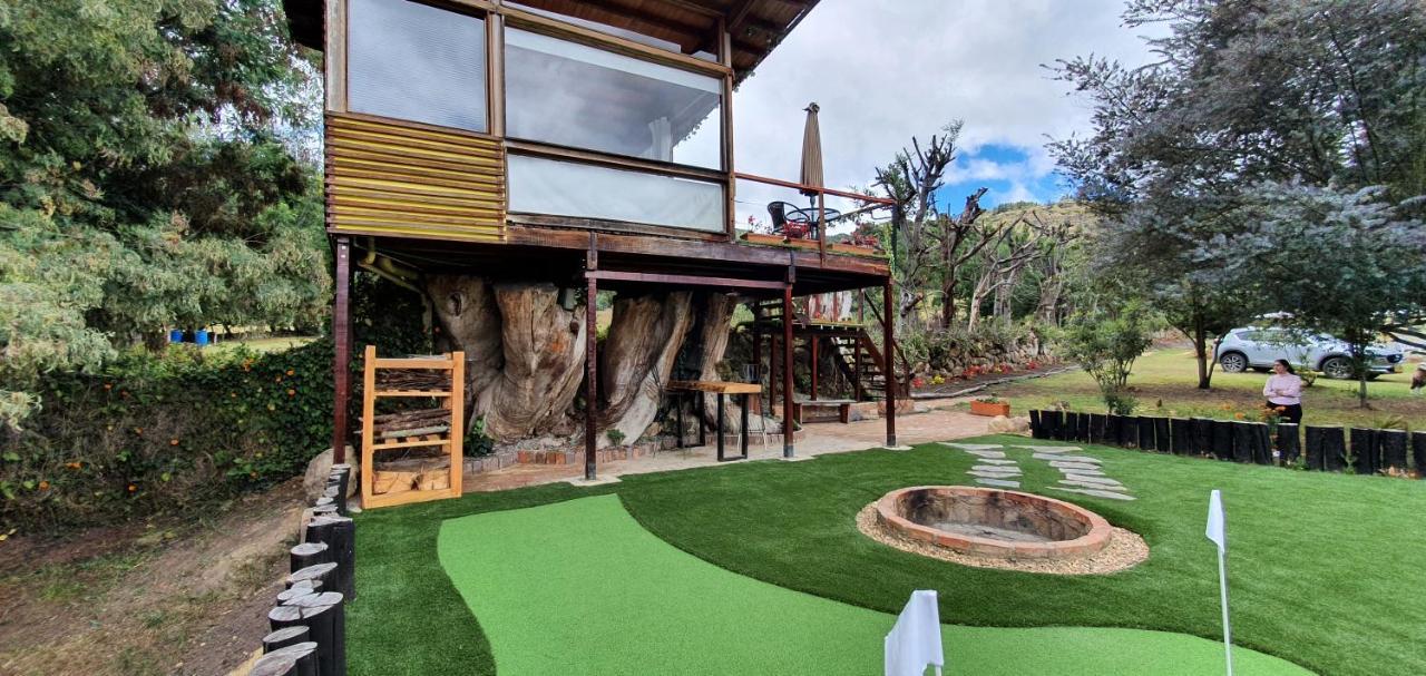 Casa En El Arbol Villa Suesca Ngoại thất bức ảnh